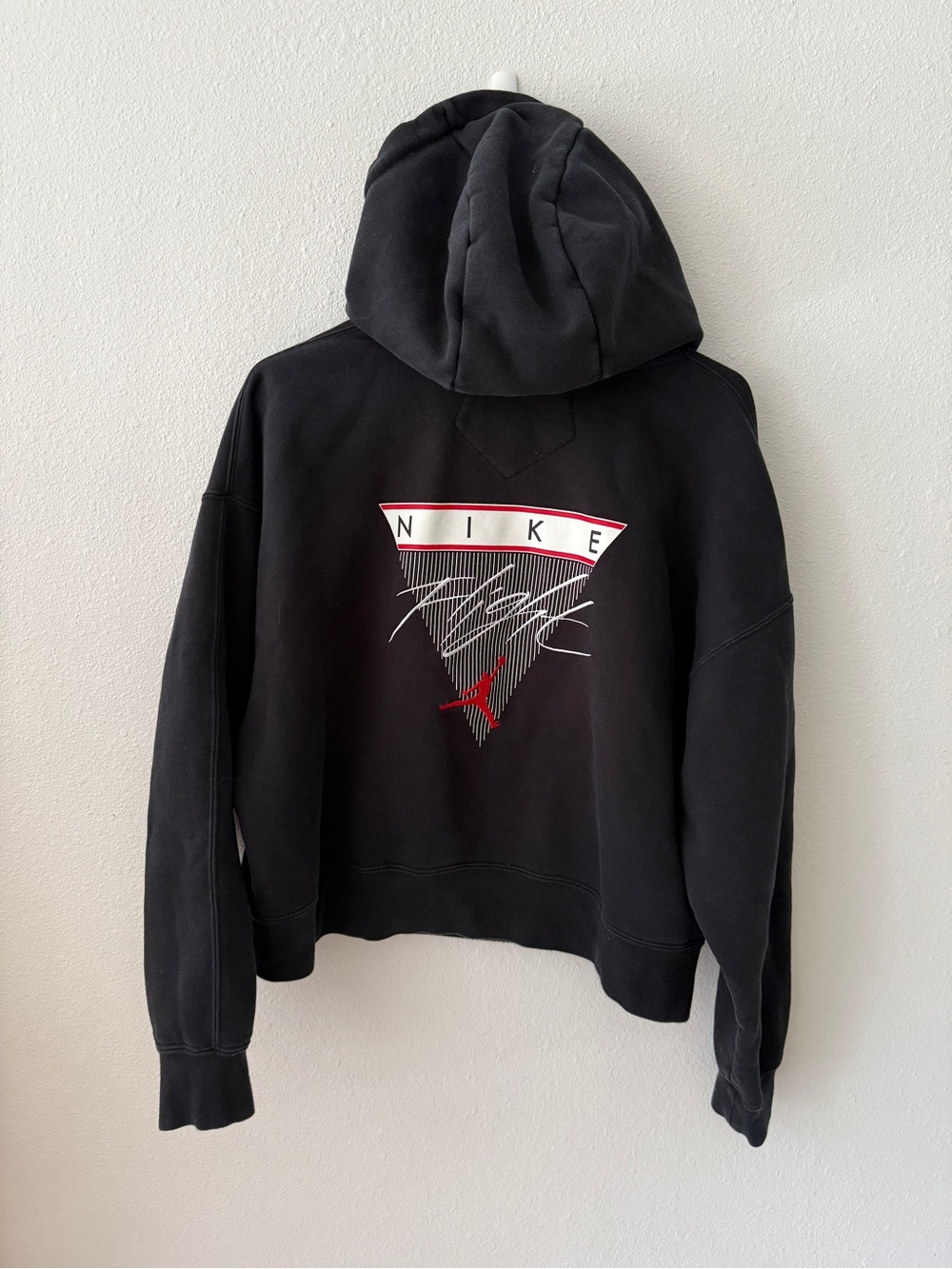 Vintage est 1985 - Nike Michael Jordan Flight - Large -Black Hoodie